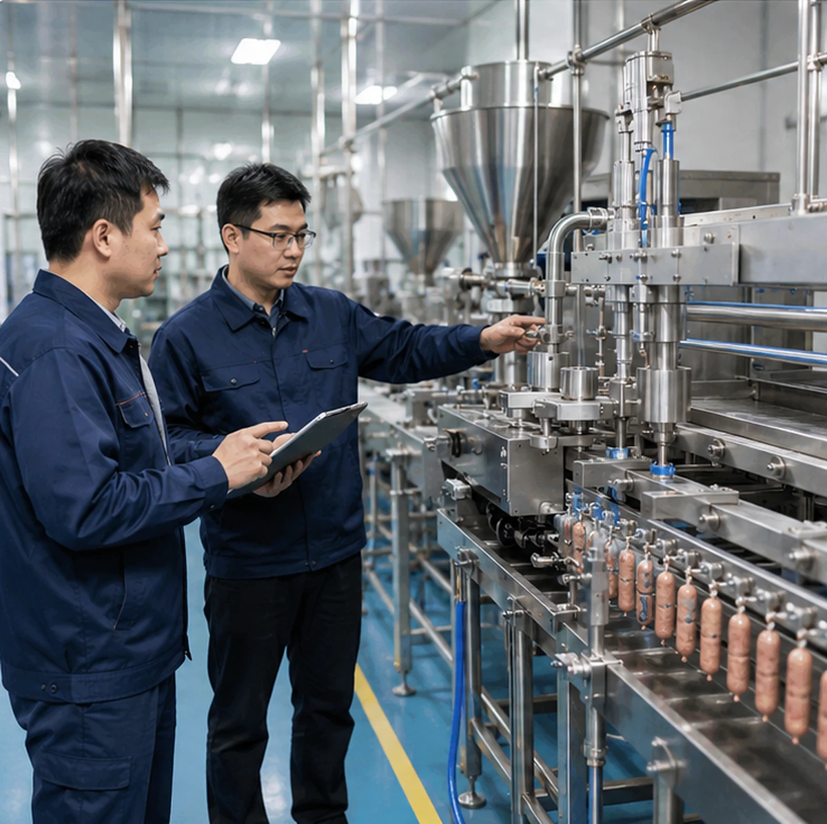 sausage-production-line-engineering-installation-support