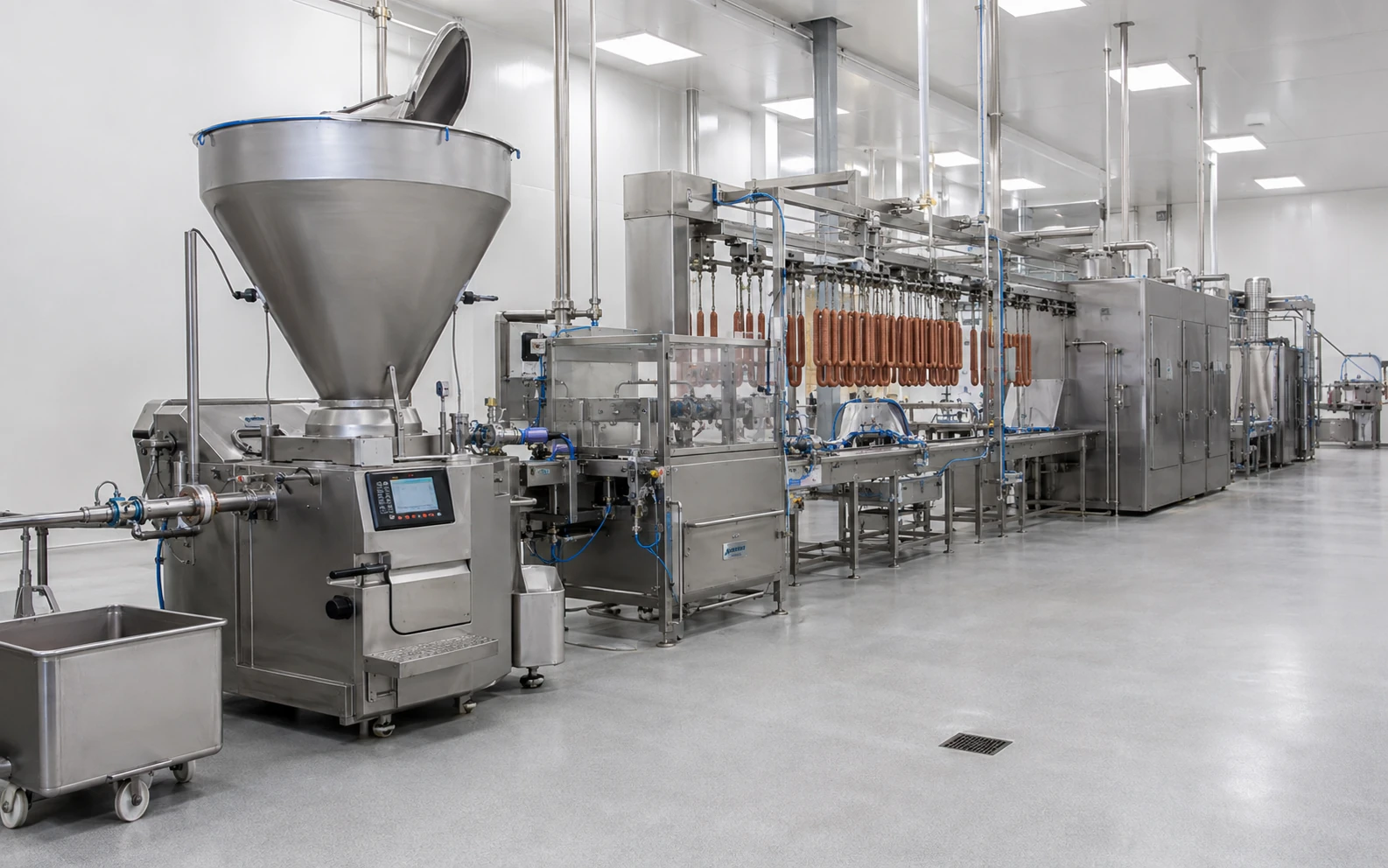 sausage-production-line-equipment-integration-overview