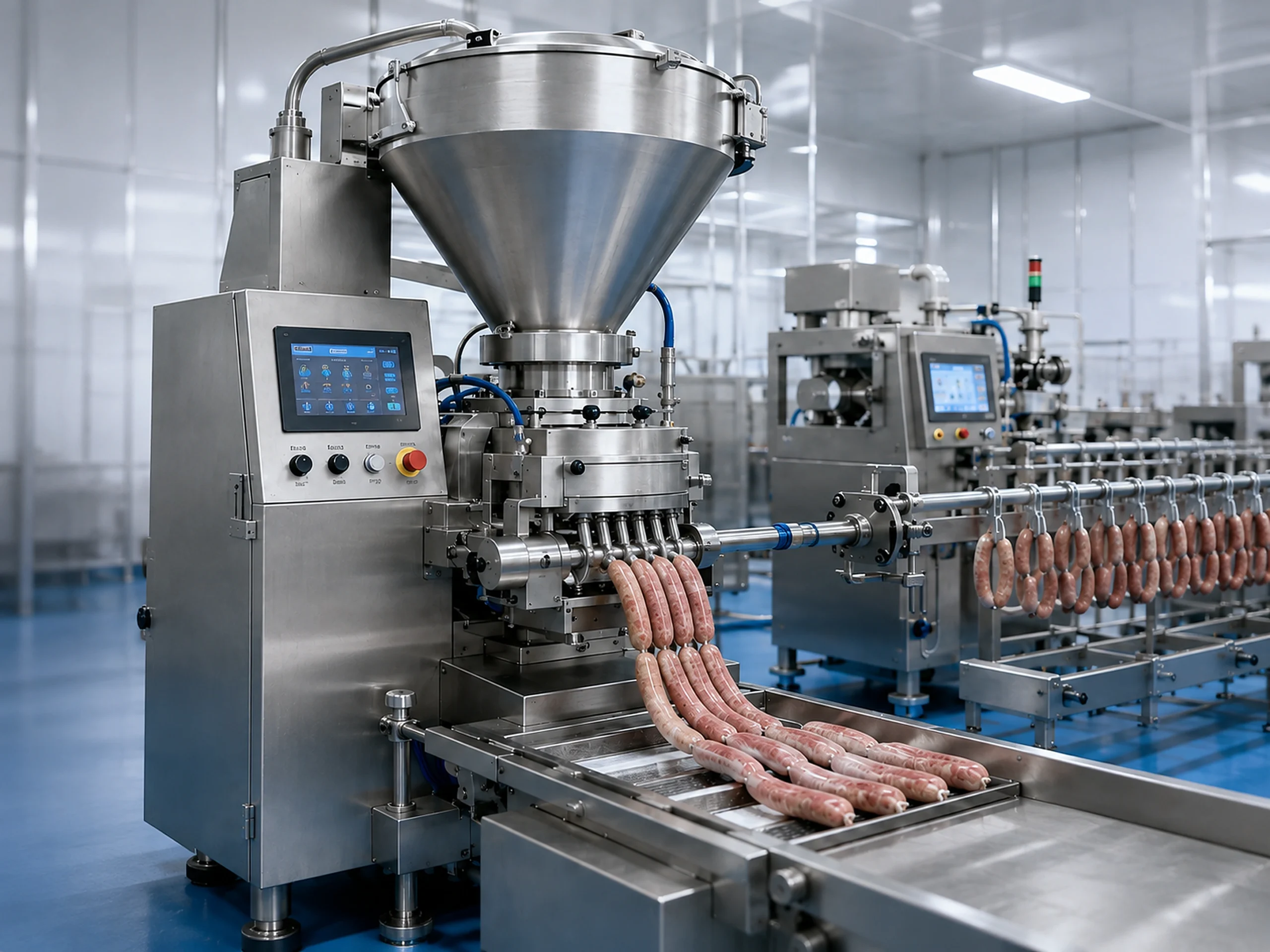 vacuum-filling-machine-sausage-production-line