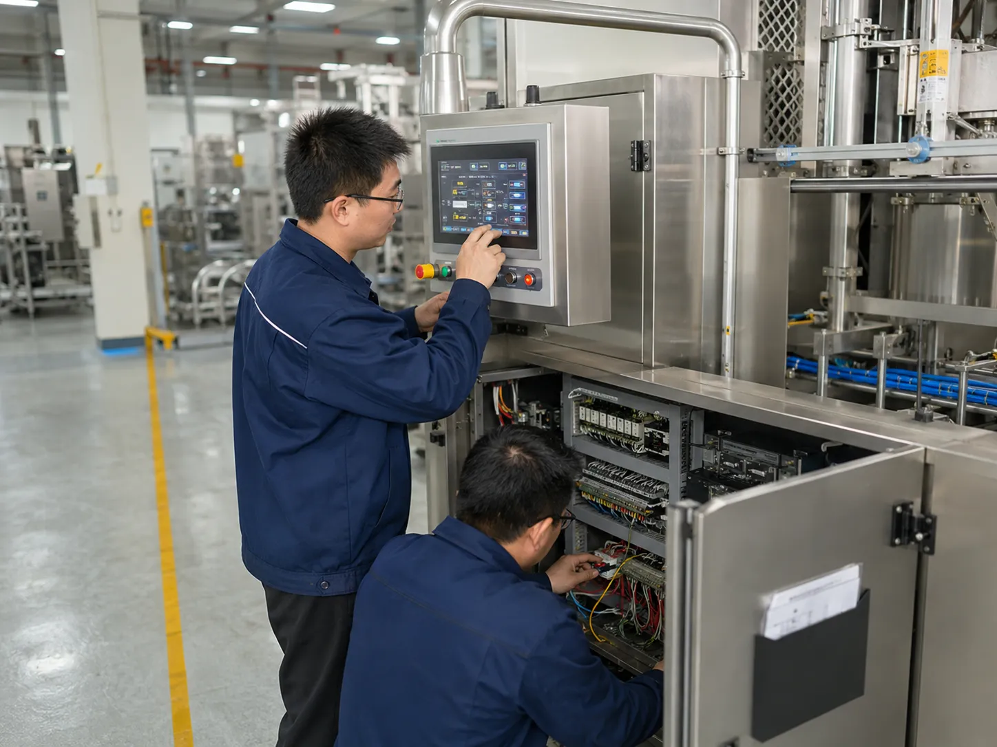 yueying-factory-equipment-testing-and-debugging